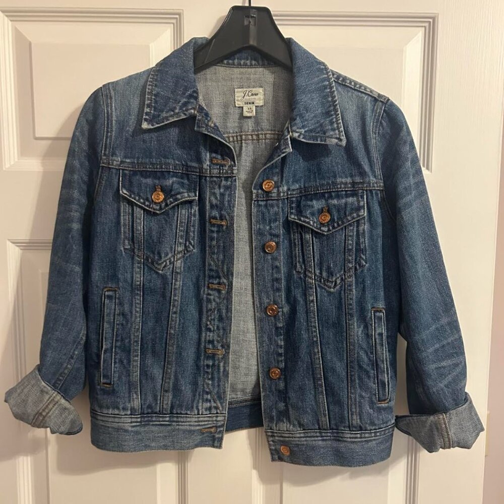 JCrew Denim Jacket, size XS